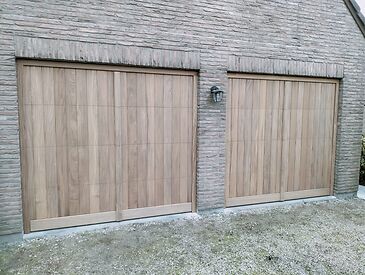 Foto's houten poorten